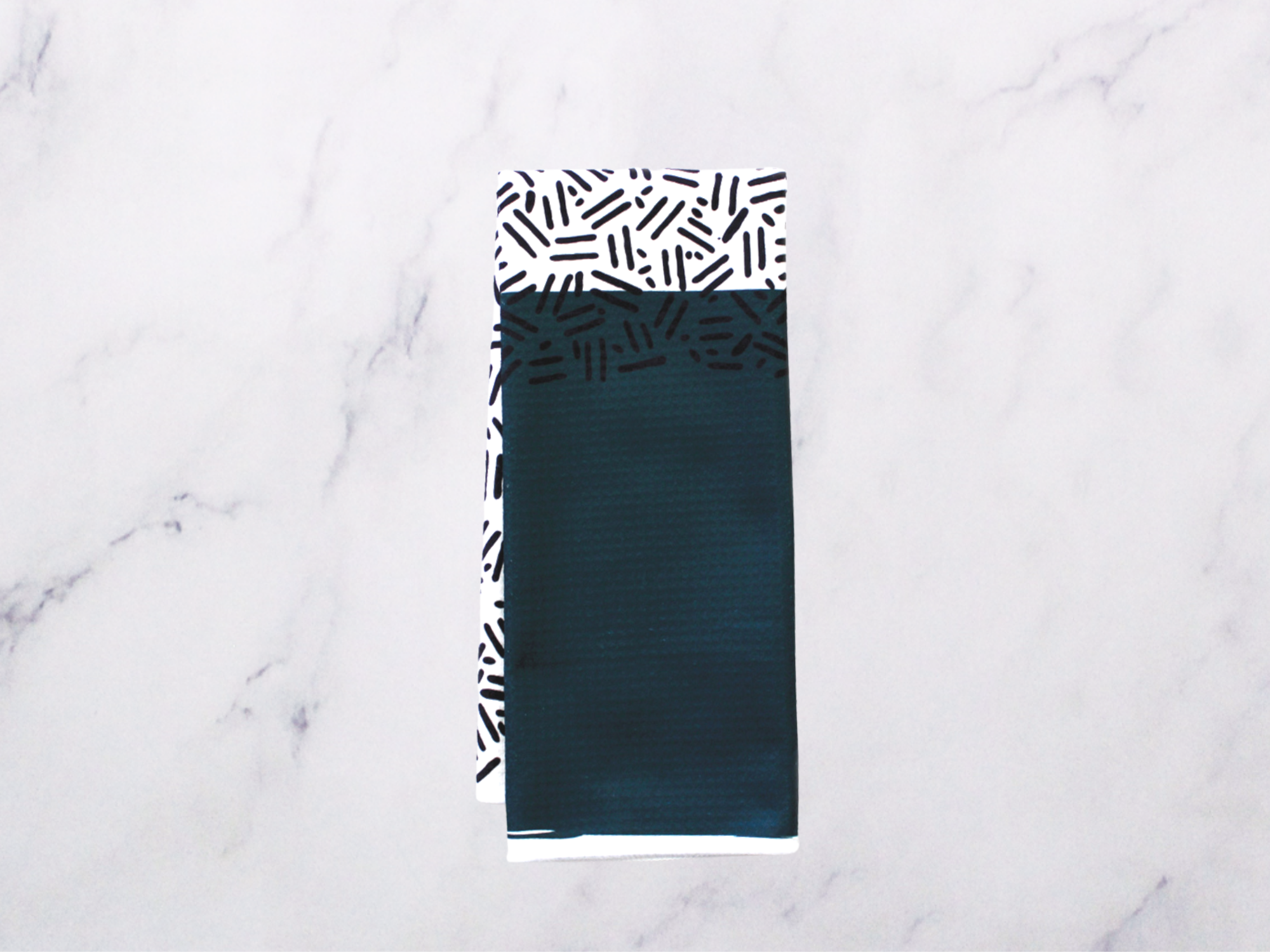 Envelope Colorblock Dish Towel - 16''x24''