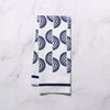 Blue Swirl Dish Towel - 16''x24''