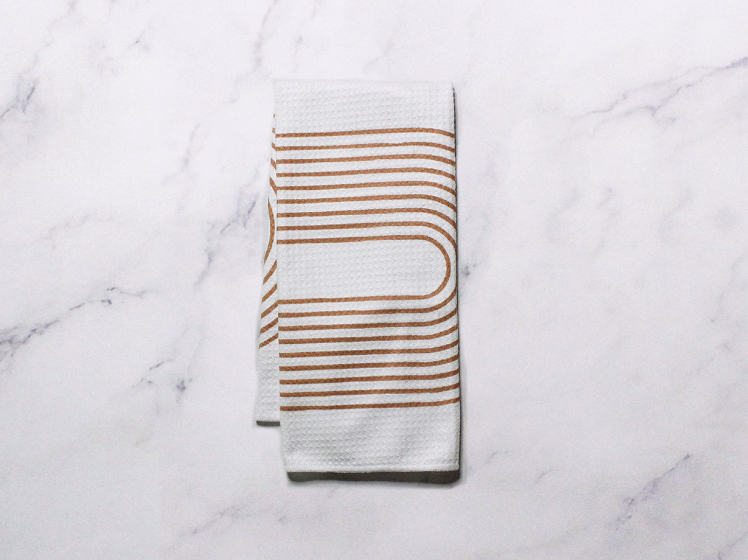 Beige Boho Arch Dish Towel - 16''x24''