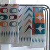 Mid-Century Atomic Dish Towel Trio - 3pk- 16''x24''