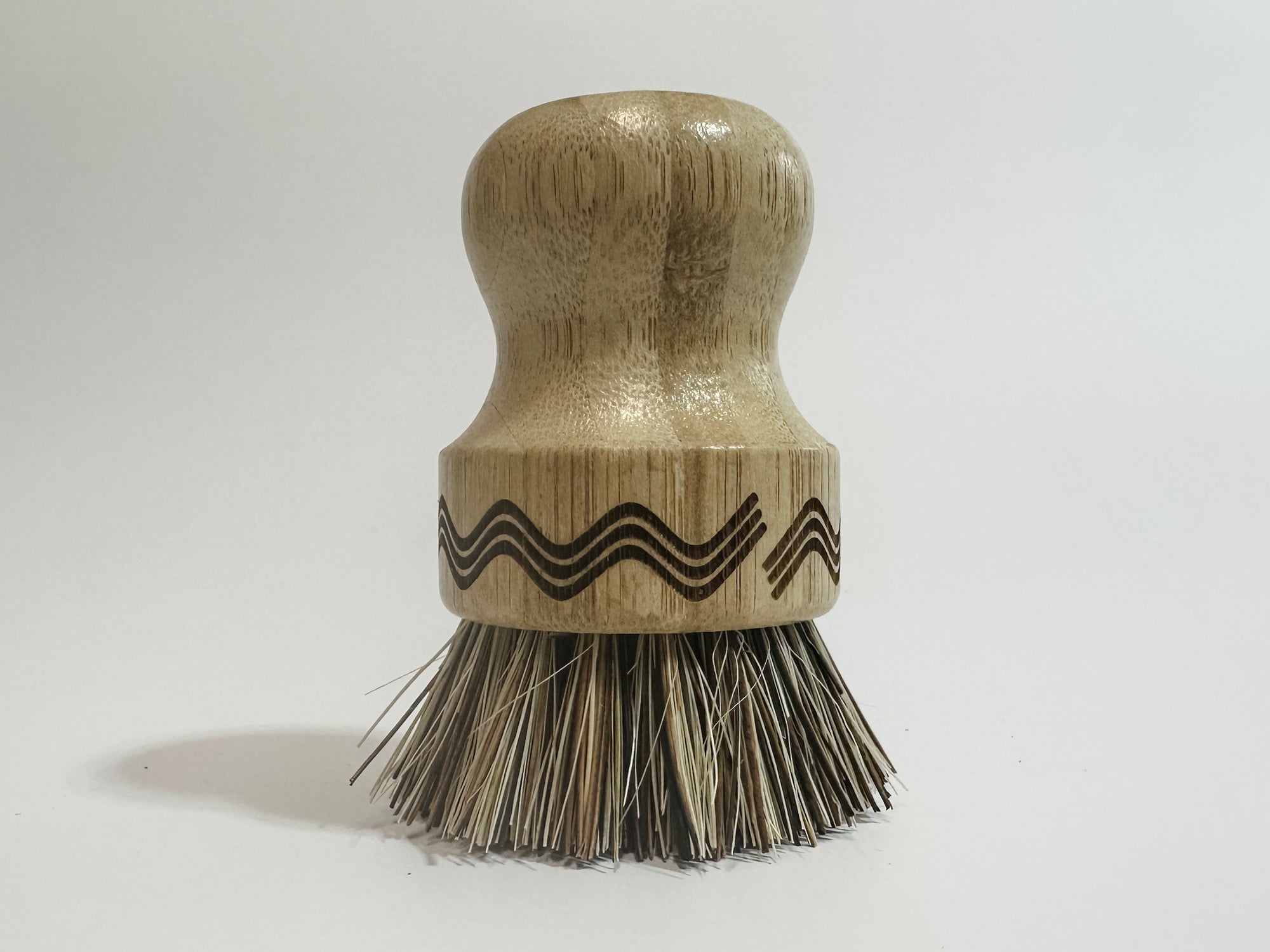 Squiggle Bamboo Scrub Brush