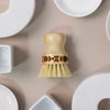 Geo Boho Bamboo Scrub Brush