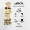 Orbit Bamboo Scrub Brush