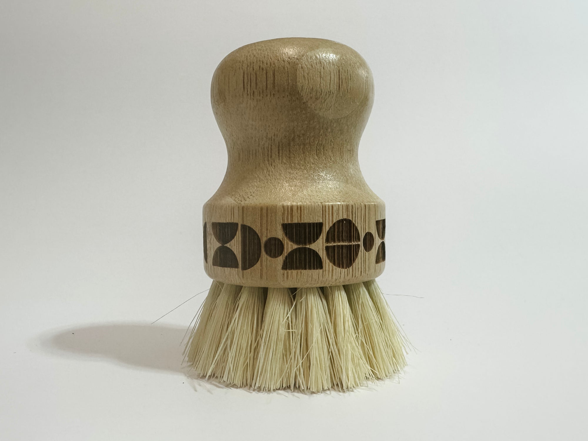 Geo Boho Bamboo Scrub Brush