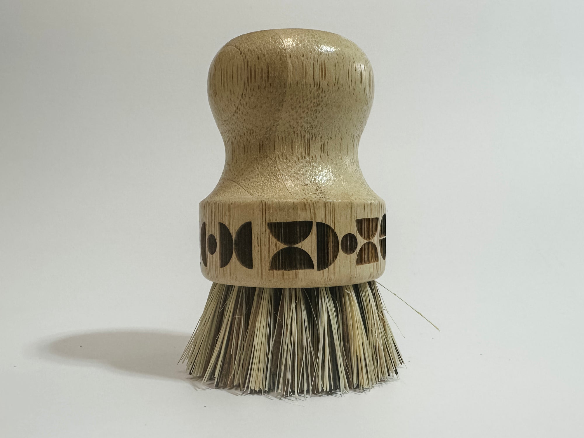 Geo Boho Bamboo Scrub Brush