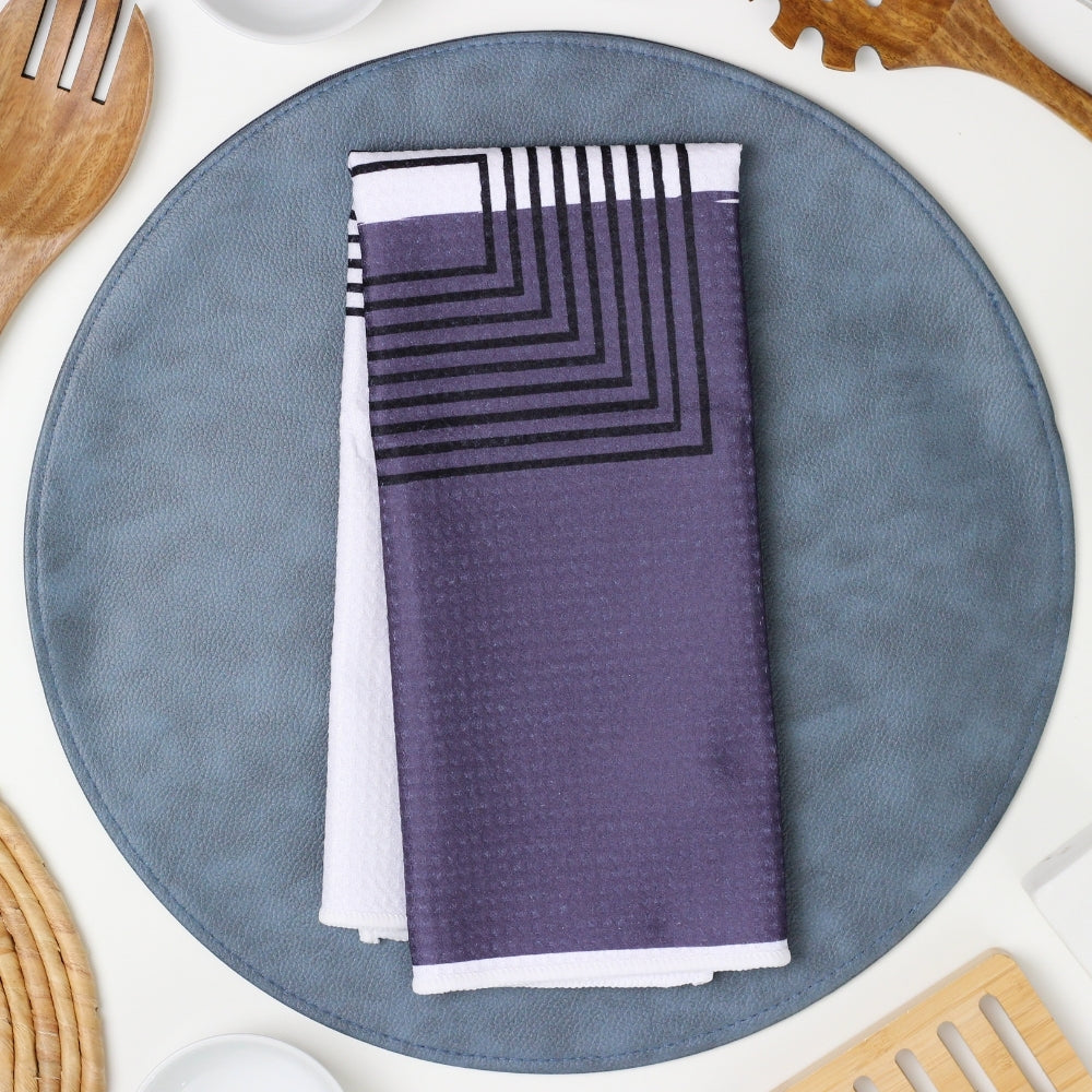 Square Arch Colorblock Dish Towel - 16''x24''