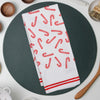 Candy Cane Dish Towel - 16''x24''