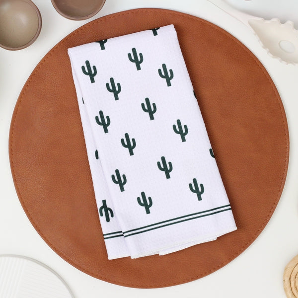 succulent kitchen towels Cactus Dish Towel