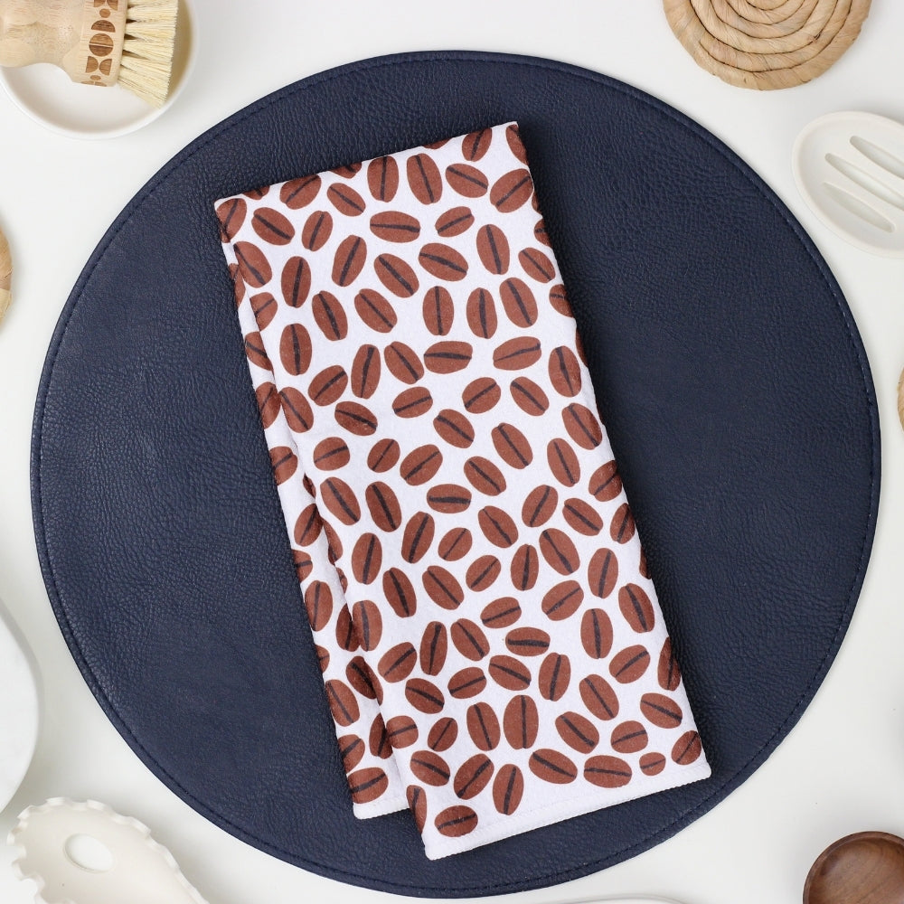 Coffee Bean Dish Towel - 16''x24''