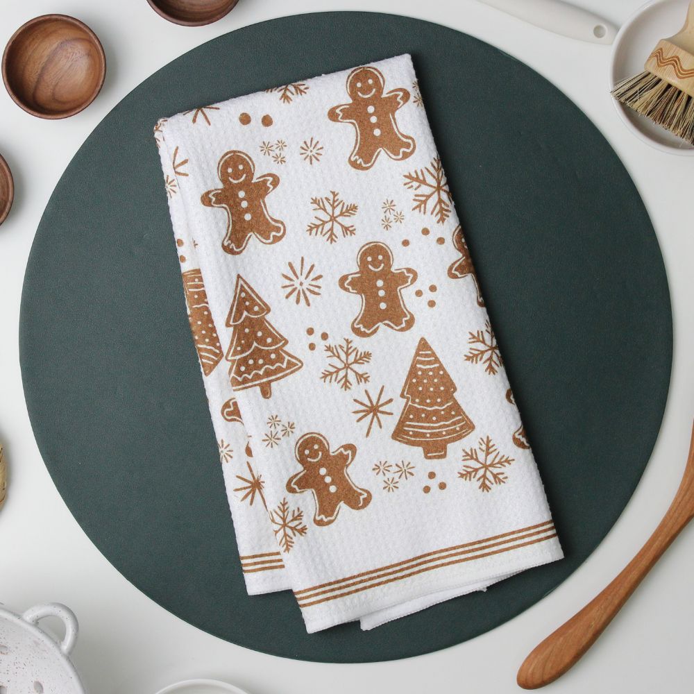 Gingerbread Dish Towel - 16''x24''