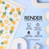 Pineapple Dish Towel - 16''x24''