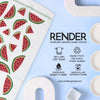Watermelon Dish Towel - 16''x24''