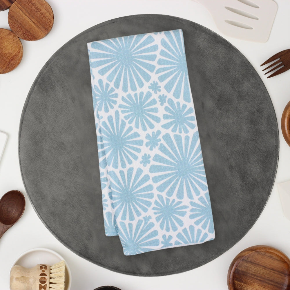 Sky Flora Dish Towel - 16''x24''