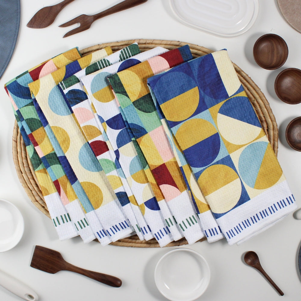 Geo Boho Encore Dish Towel Set - 6pk- Series Bundle – Render Goods