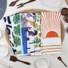 Sun Soaked Coastal Dish Towel Set - 6pk- Series Bundle