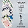 Sun Soaked Coastal Dish Towel Set - 6pk- Series Bundle