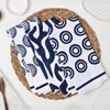 Blue Swirl Dish Towel - 16''x24''