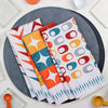 Mid-Century Colorblock Dish Towel - 16''x24''
