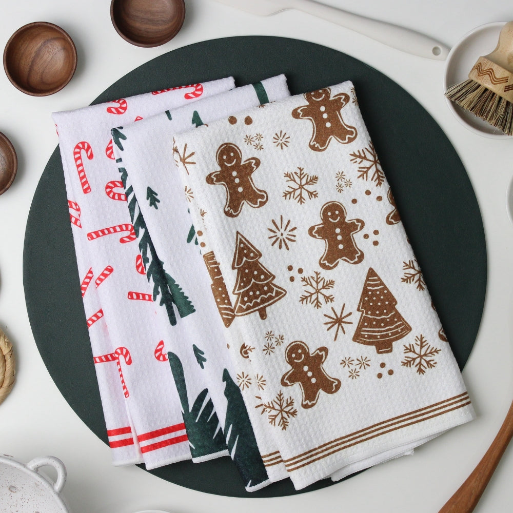 Oh Snap Dish Towel Trio - 3pk - 16''x24''