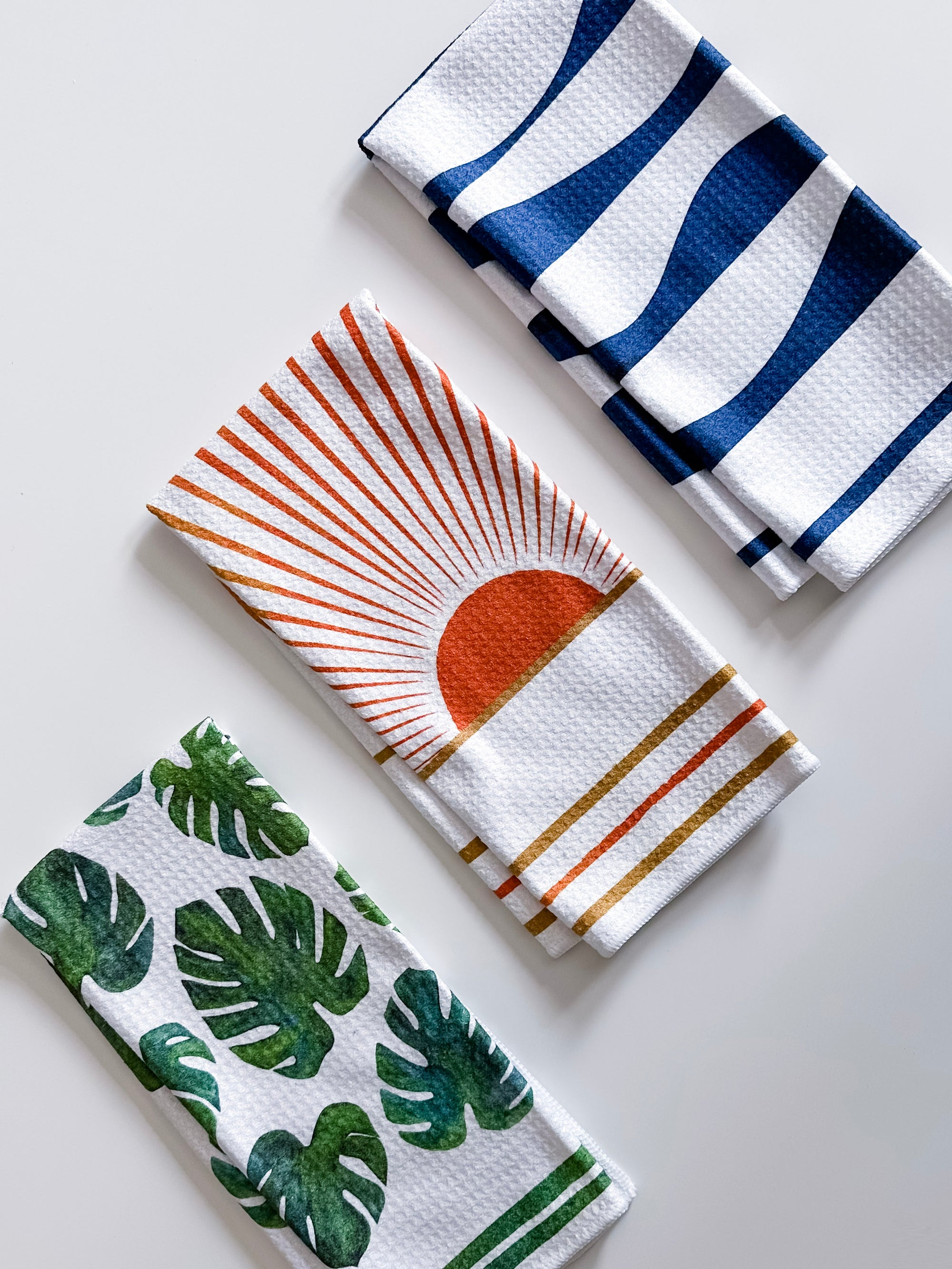 Elemental Dish Towel Trio - 3pk - 16''x24''