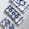 Blue Circles Dish Towel - 16''x24''