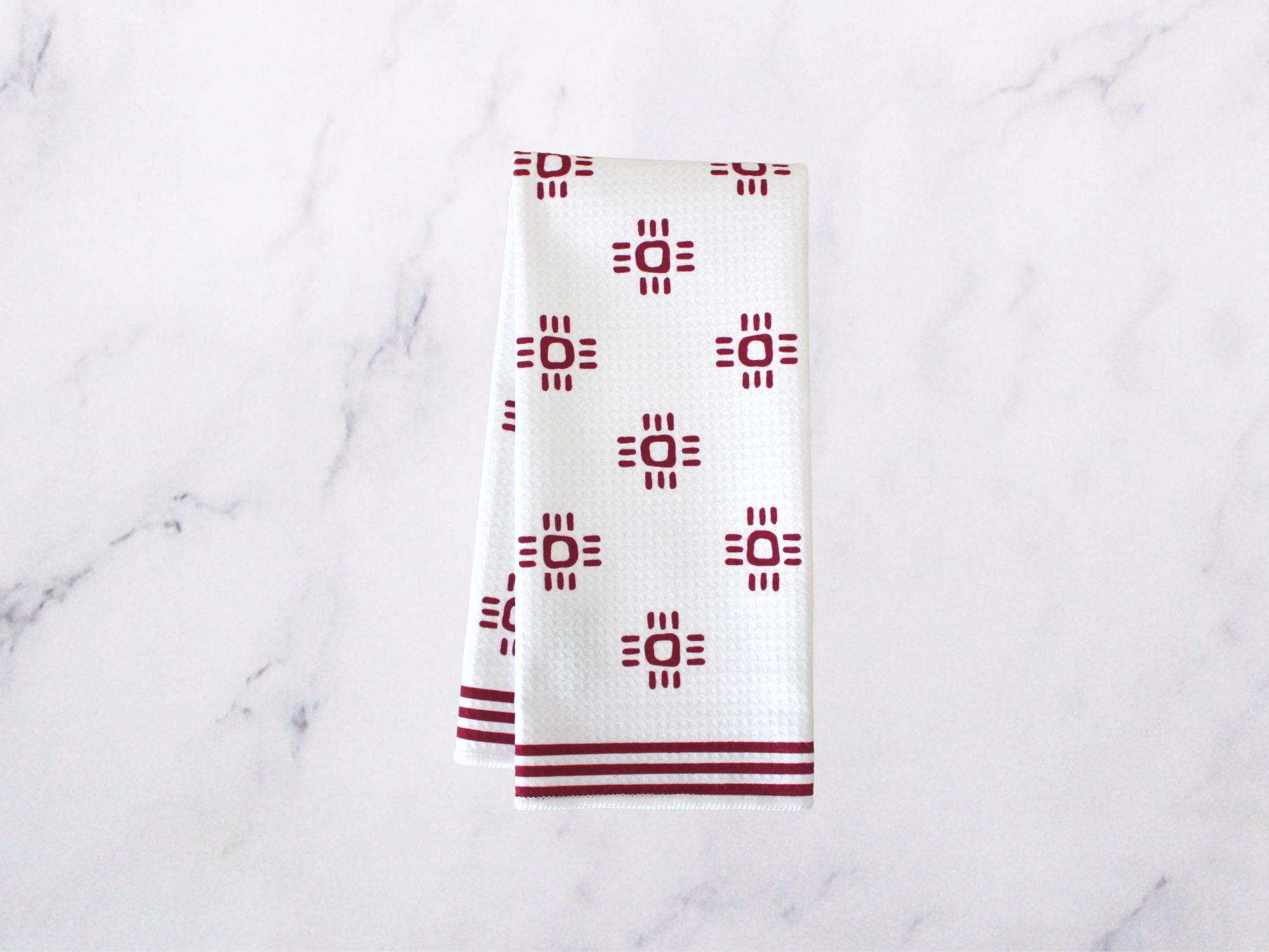 Rose Zia Dish Towel - 16''x24''