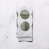 Green Circle Comb Dish Towel - 16''x24''