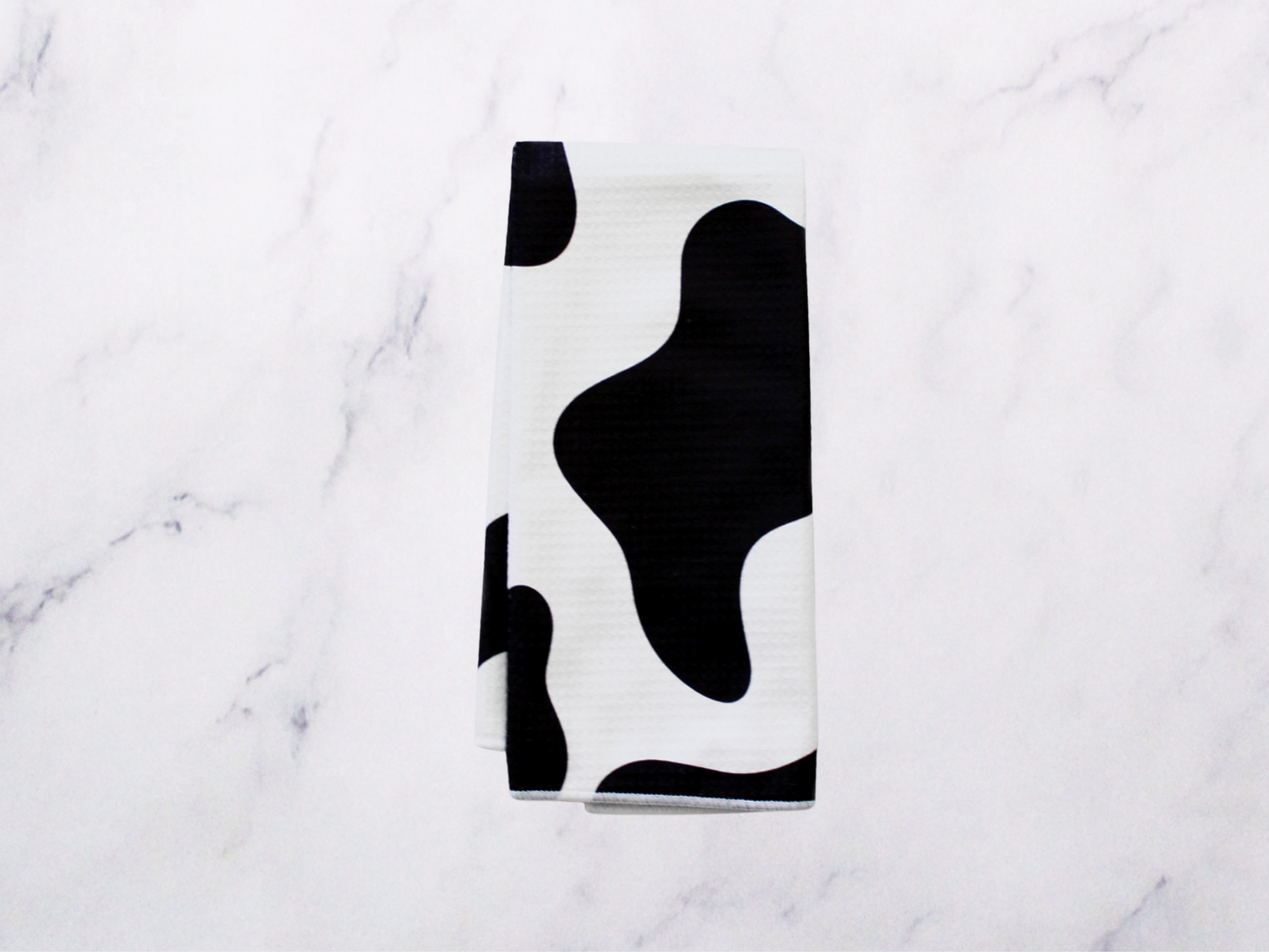 Cow Print Dish Towel - 16''x24''