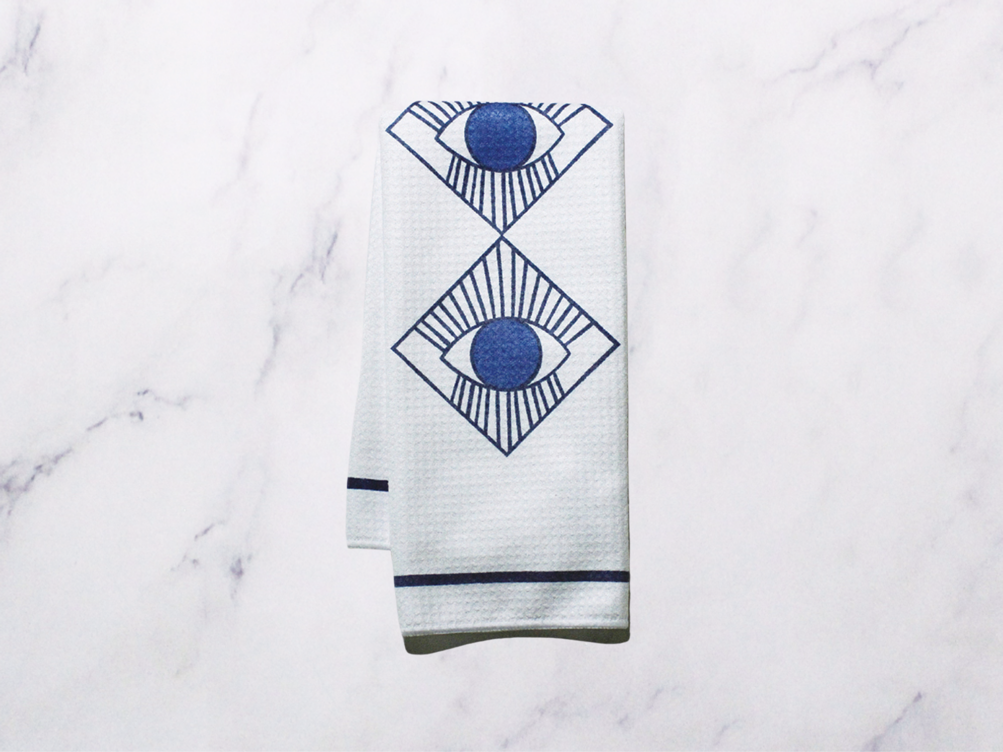 Three Eye Dish Towel  - 16''x24''