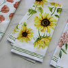 Watercolor Floral Dish Towel Trio - 3pk - 16''x24''