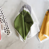 Colorblock Dish Towel Trio - 3pk - 16''x24''