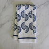 Blue Swirl Abstract Dish Towel Trio - 3pk - 16''x24''