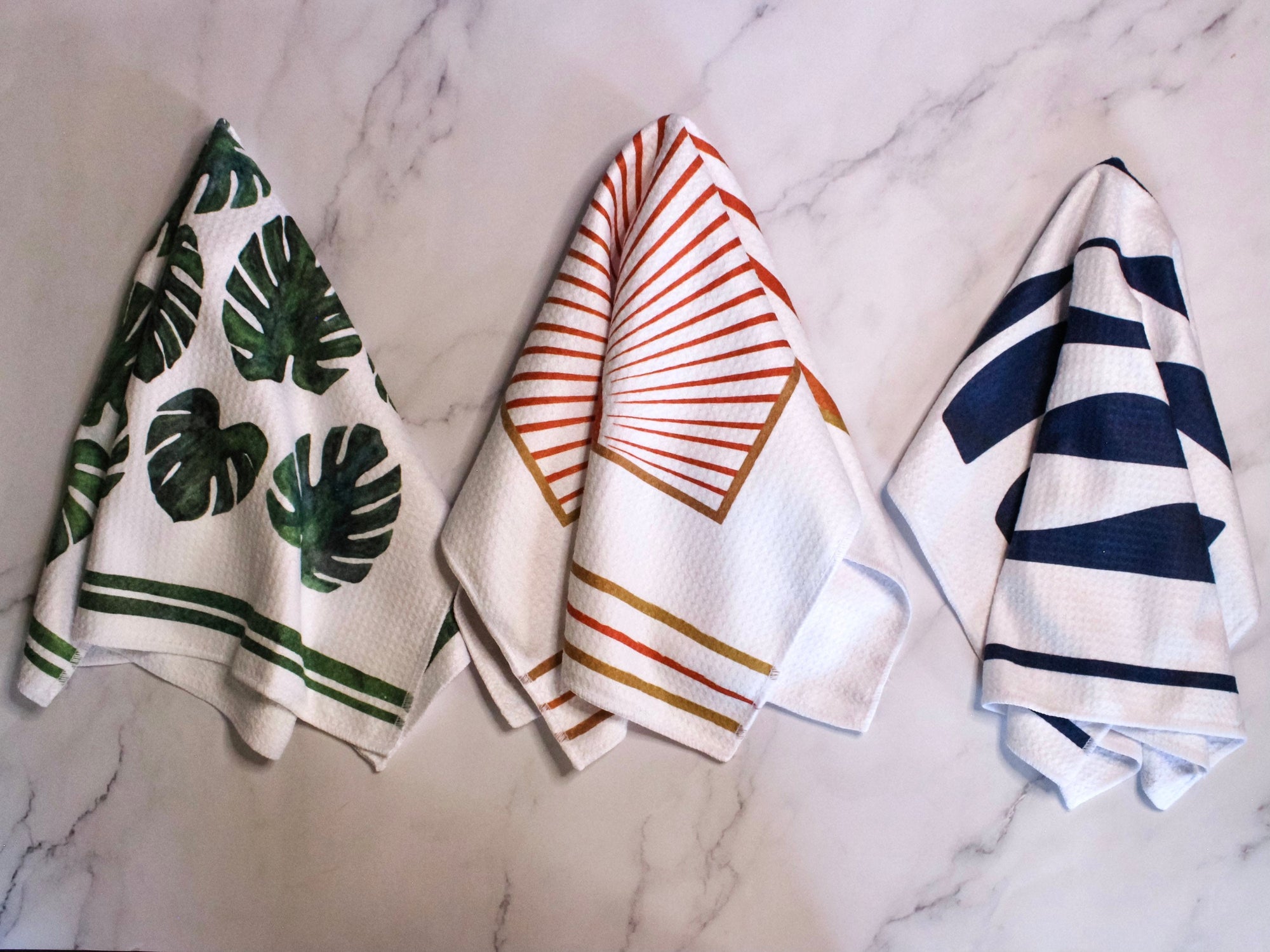 Pure Cotton Waffle Knit Kitchen Hand Towel – Terra Powders